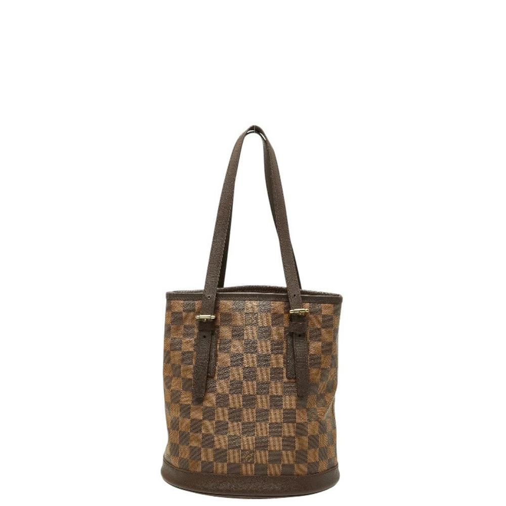 Louis Vuitton Damier Mare Tote Bag Shoulder Bucket Brown Leather